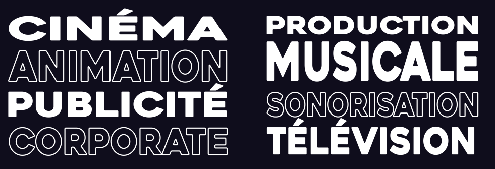 Domaines d'activités Compétences Soundlab Studios Domaines d'activités Compétences Soundlab Studios cinéma animation publicité corporate production musicale sonorisation télévision